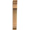 Ekena Millwork Imperial Traditional Rough Sawn Bracket, Western Red Cedar, 4"W x 18"D x 30"H BKT04X18X30IMP01RWR - alternate 2